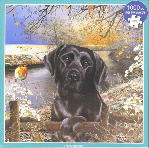 Otter House 1000 Piece Puzzle - Frosty Morning