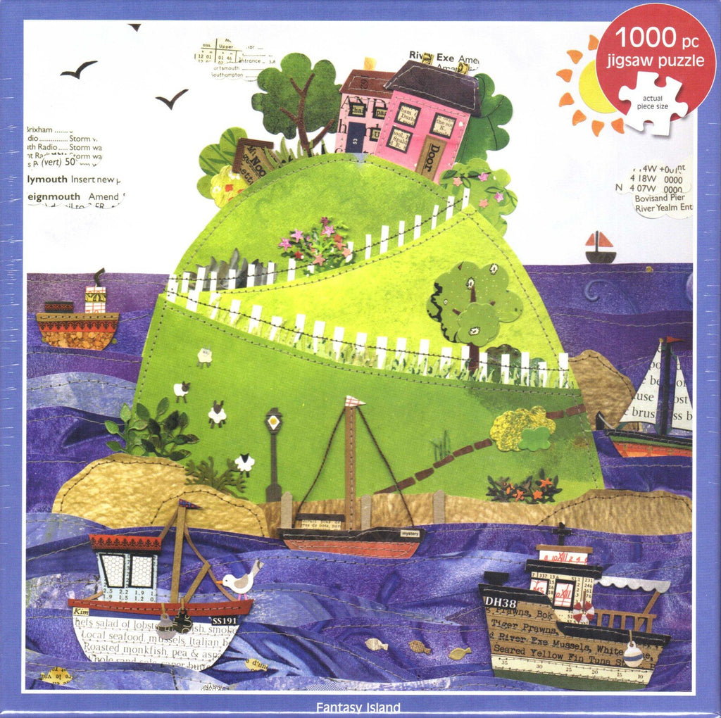 Otter House 1000 Piece Puzzle - Fantasy Island