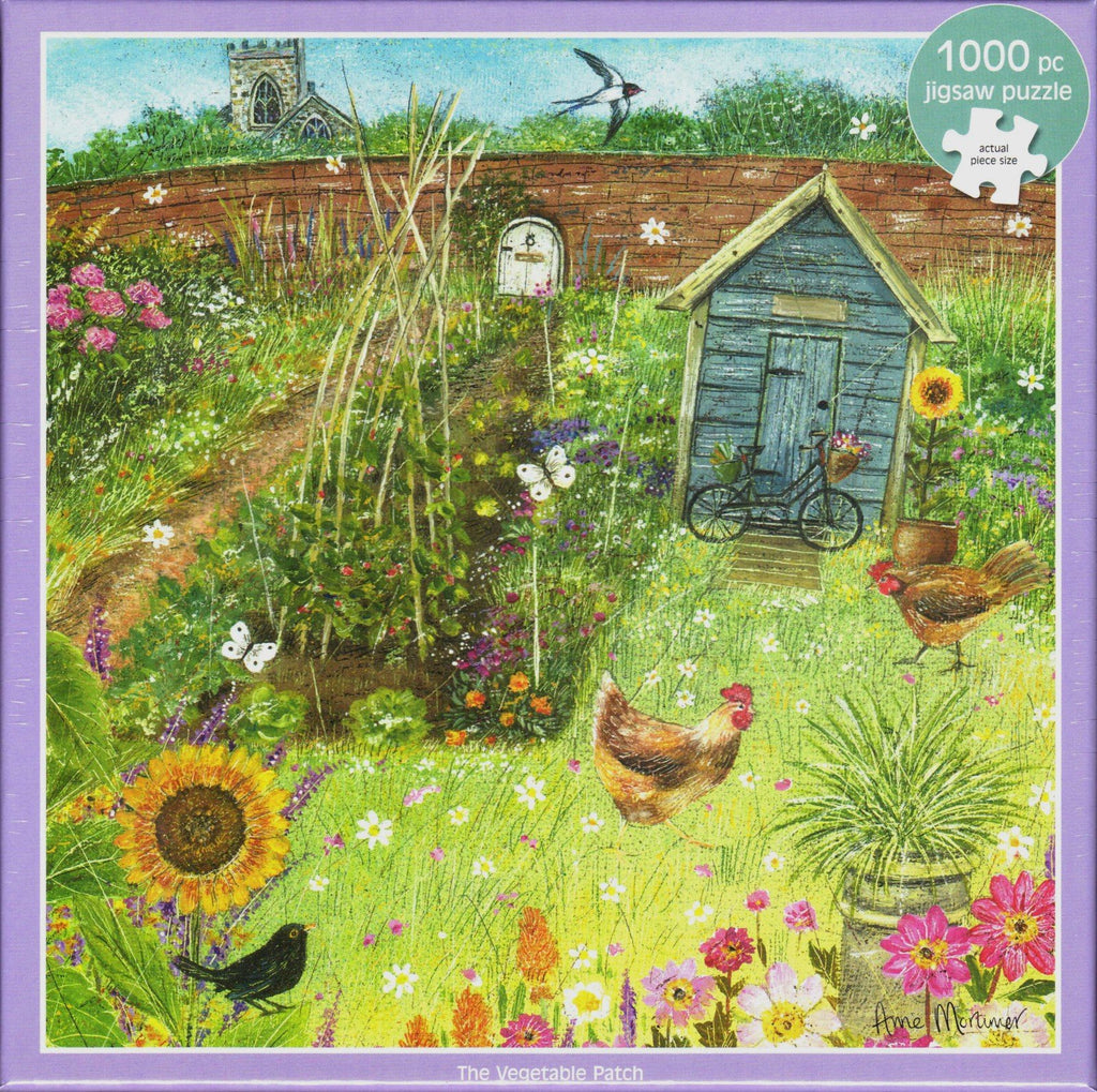 Otter House 1000 Piece Puzzle - Vegetable Patch