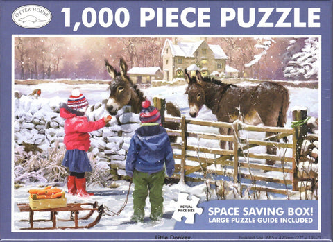 Otter House 1000 Piece Puzzle - Little Donkey
