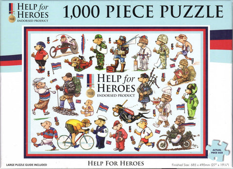 Otter House 1000 Piece Puzzle - Help for Heroes