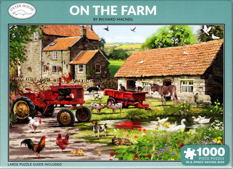 Otter House 1000 Piece Puzzle - On The Farm II