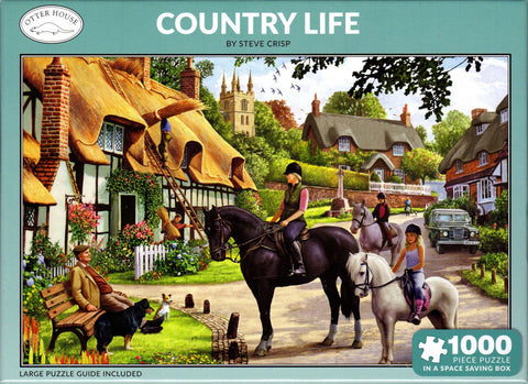 Otter House 1000 Piece Puzzle - Country Life