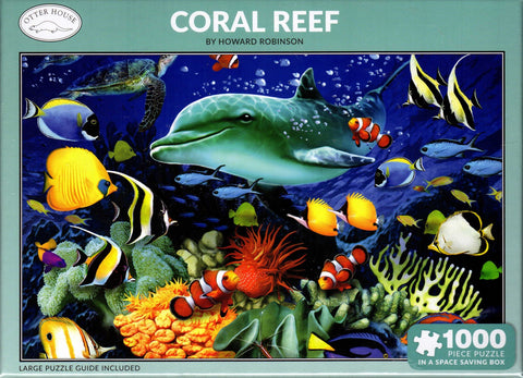 Otter House 1000 Piece Puzzle - Coral Reef