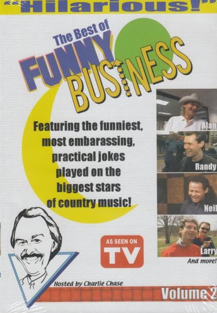 Best Of Funny Business Volume 2, TV Shows, 827051443286, Randy Travis, Alan  Jackson, Larry Gatlin, Neil McCoy, Gary Morris, Mel Tillis, Charlie Chase –
