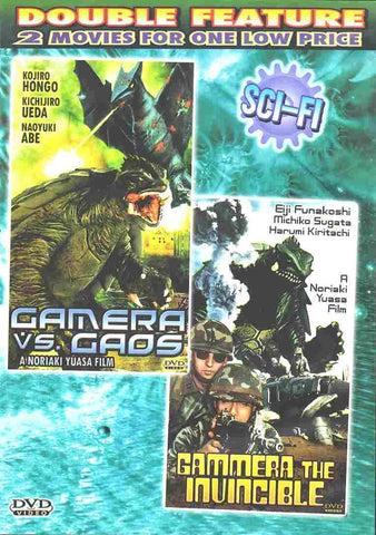 Gamera Vs Gaos / Gammera The Invincible [Slim Case]