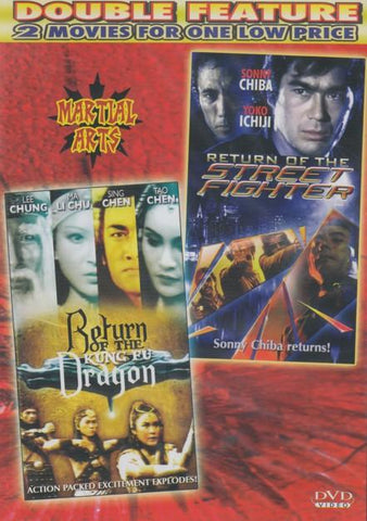 Return Of The Kung Fu Dragon / Return Of The Street Fighter [Slim Case]