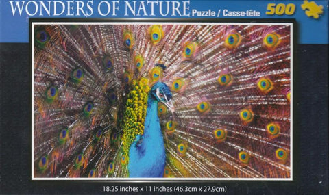 Wonders Of Nature - Peacock 500 pc Puzzle