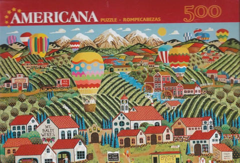 Americana Puzzle - Winery At Mt. Baldy 500 Pc