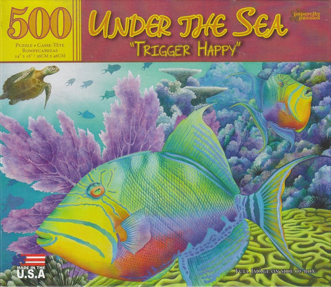 Under The See "Trigger Happy" 500 Piece Puzzle