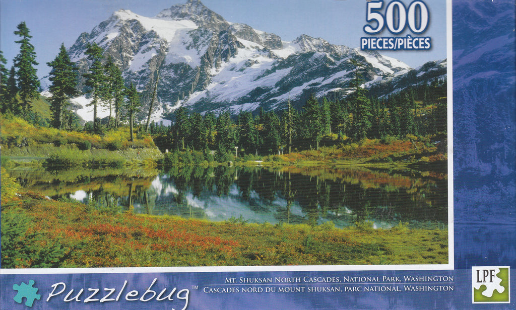 Puzzlebug 500 - Mt. Shuksan North Cascades 500 Piece Puzzle
