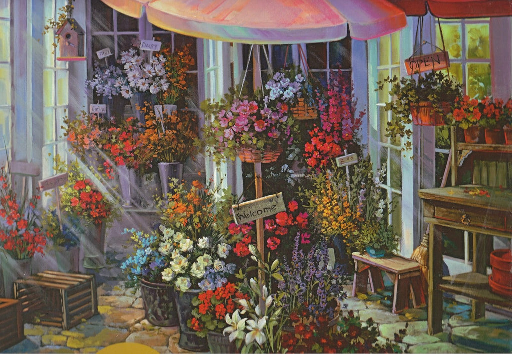 Puzzle Flower Shop, 1 500 pieces