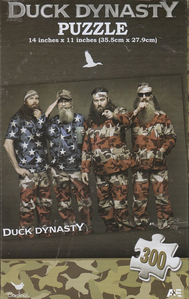 Duck Dynasty Flag 300 Piece Puzzle