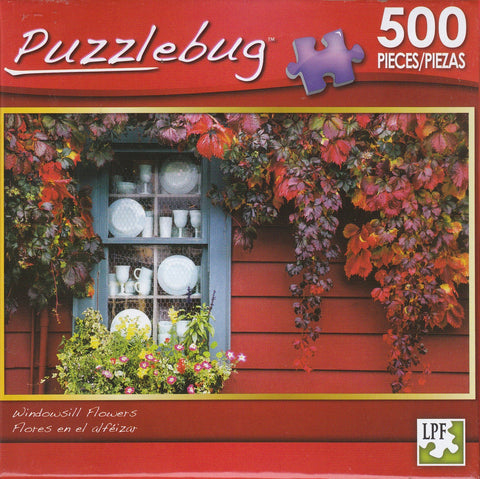 Puzzlebug 500 - Windowsill Flowers