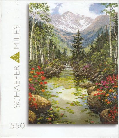 Mountain Pool 550 Piece Puzzle