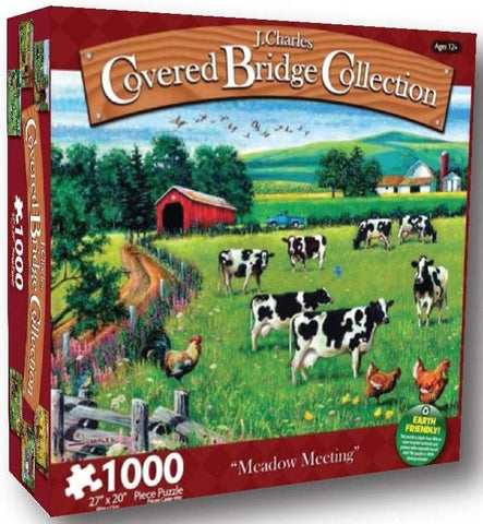 Meadow Meeting 1000 Piece Puzzle