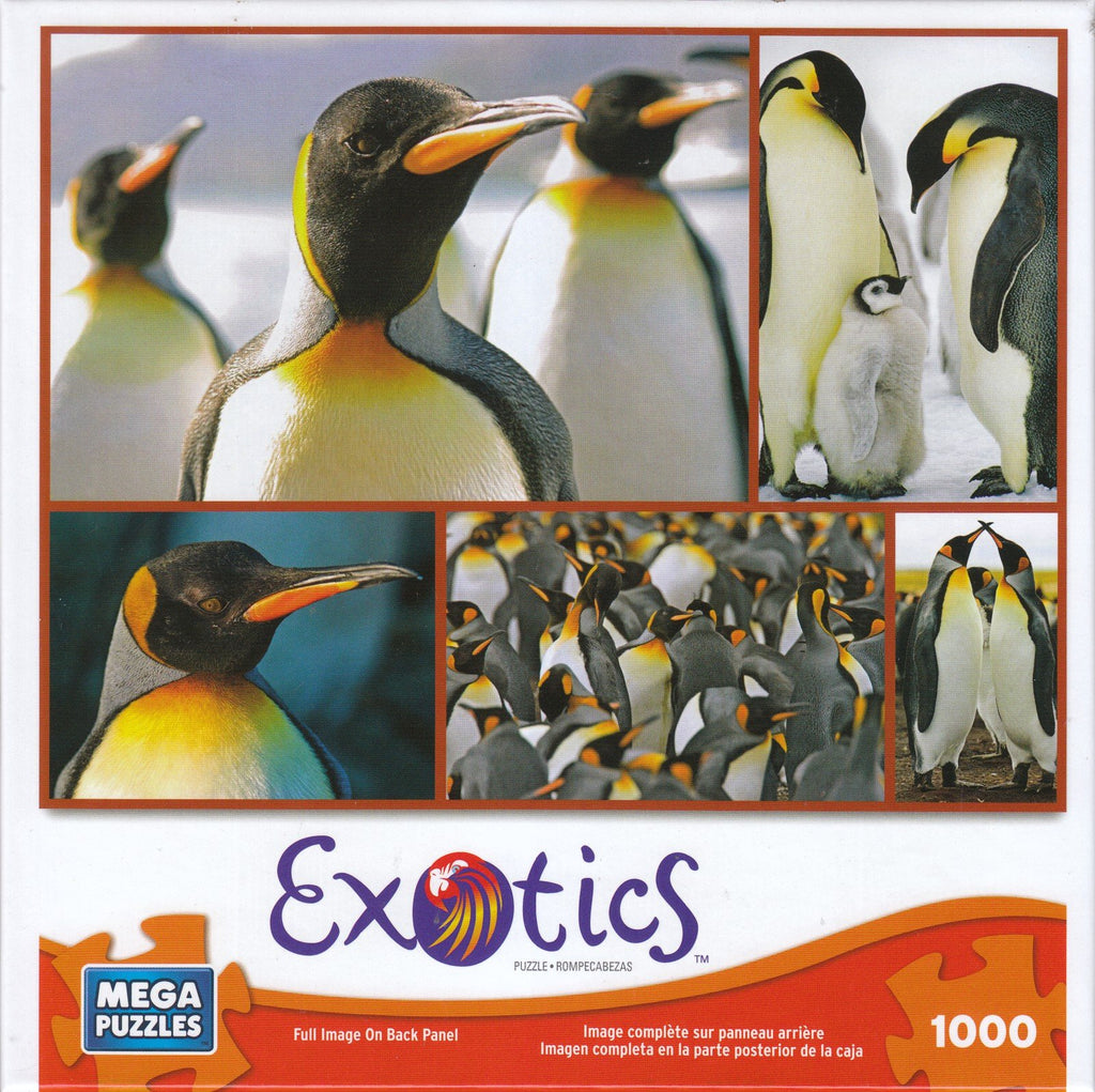Exotics - Penguins 1000 Piece Mega Puzzle