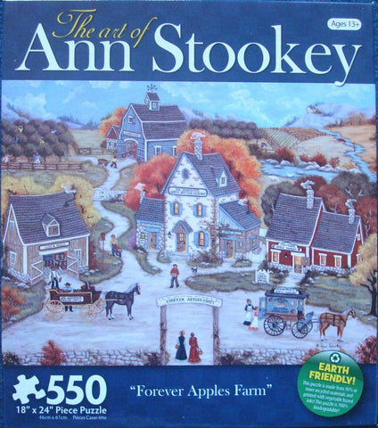 Forever Apples Farm 550 Piece Puzzle