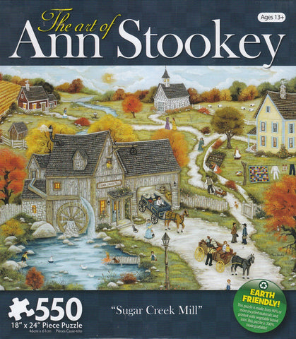 Sugar Creek Mill 550 Piece Puzzle