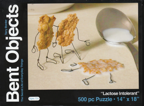Bent Objects: Lactose Intolerant 500 Piece Puzzle