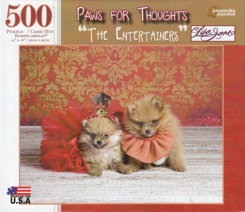 Entertainers 500 Piece Puzzle