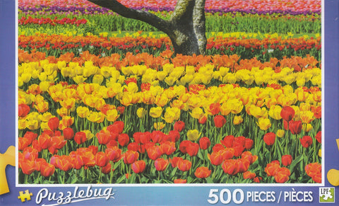 Puzzlebug 500 - Colorful Tulips