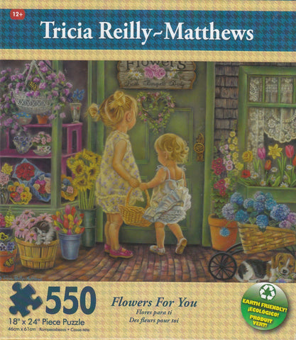 Flowers For You 550 Piece Puzzle