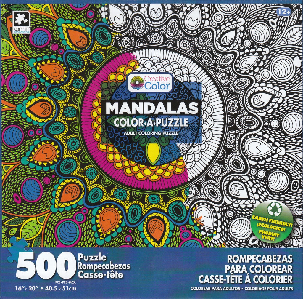 Mandalas #1 500 Piece Puzzle