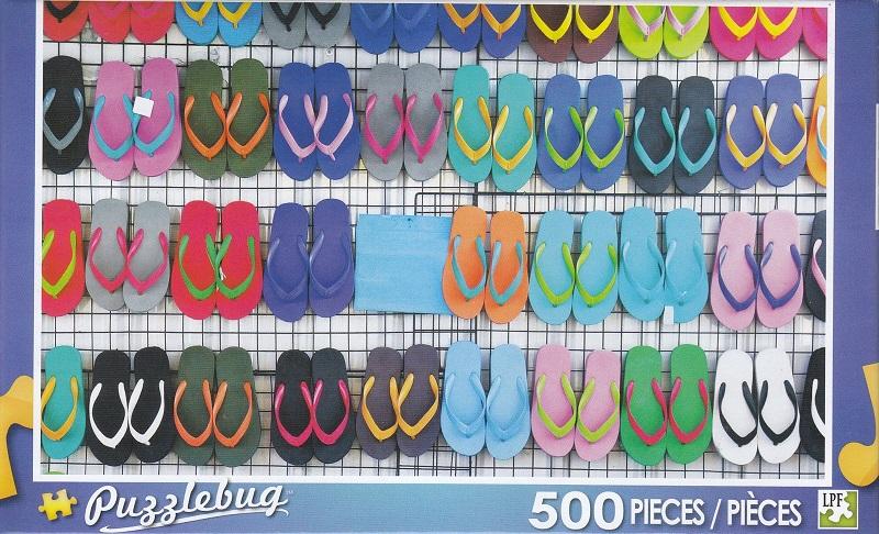 Puzzlebug 500 - Colorful Sandals