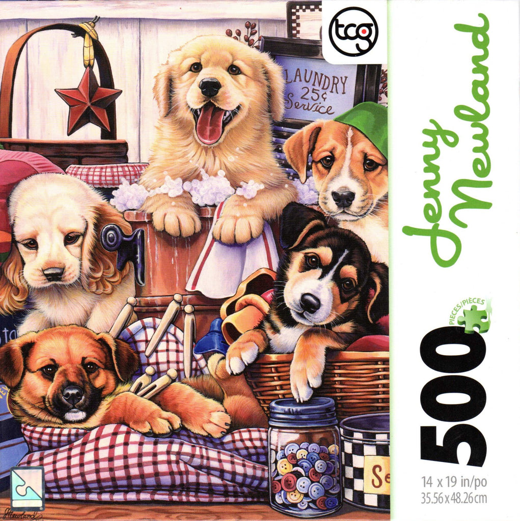 Pups & Suds 500 Piece Puzzle