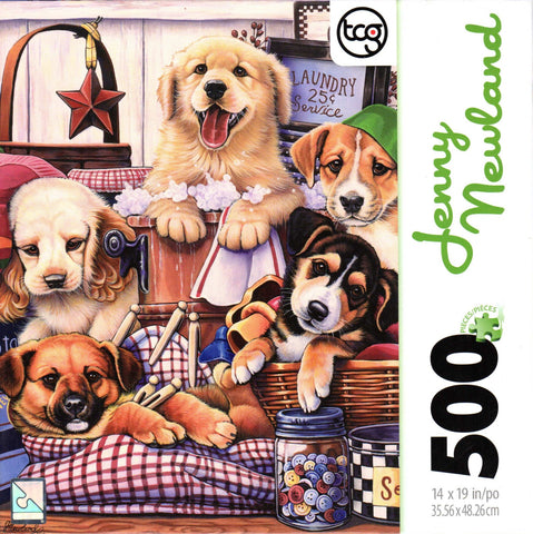 Pups & Suds 500 Piece Puzzle