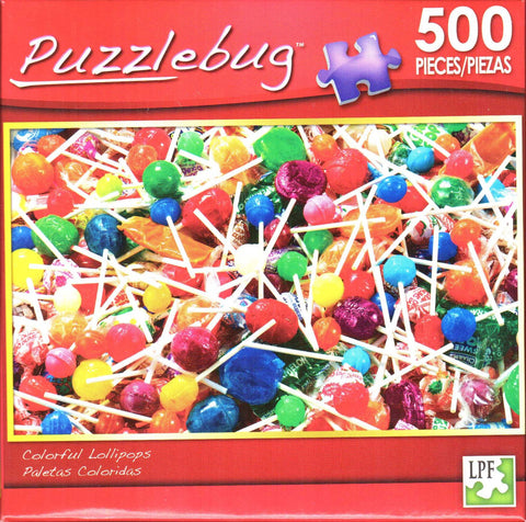 Puzzlebug 500 - Colorful Lollipops