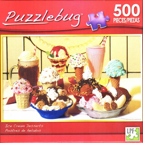 Puzzlebug 500 - Ice Cream Desserts