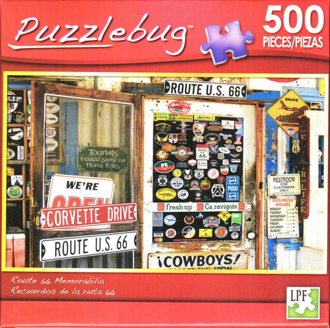 Puzzlebug 500 - Route 66 Memorabilia