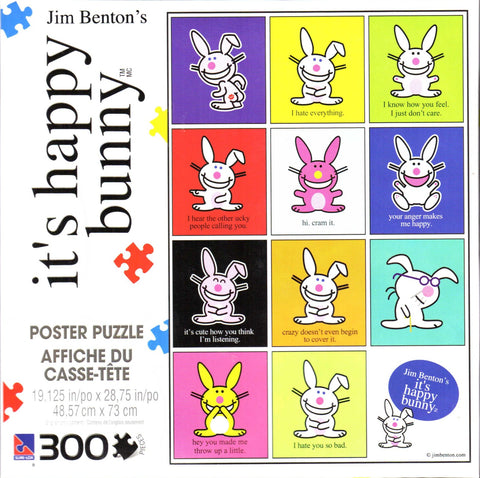 It's Happy Bunny 300 Piece Puzzle (2)