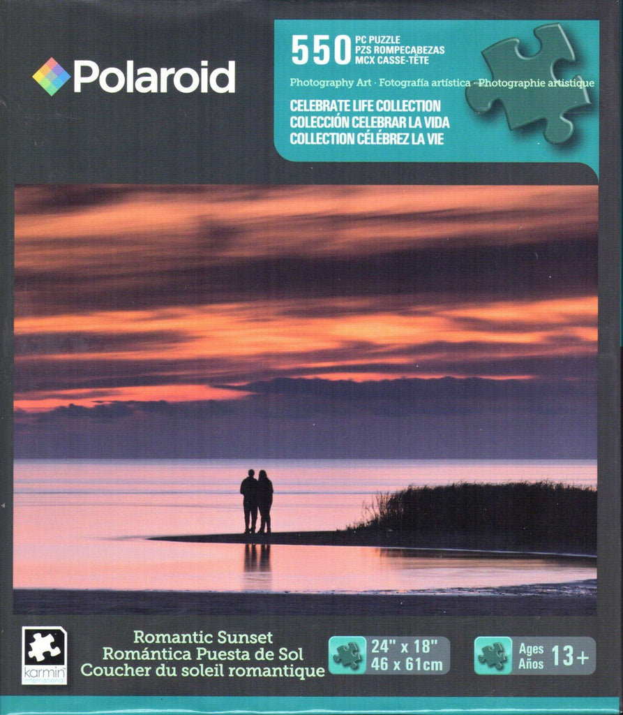 Romantic Sunset 550 Piece Puzzle