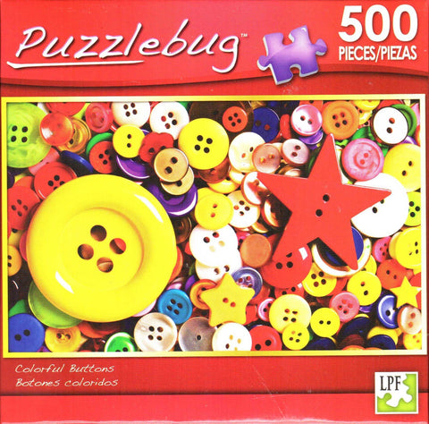Puzzlebug 500 - Colorful Buttons