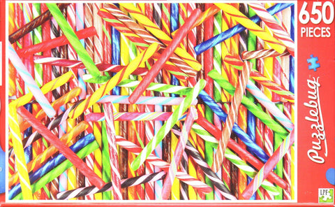 Puzzlebug 650 - Colorful Candy Sticks