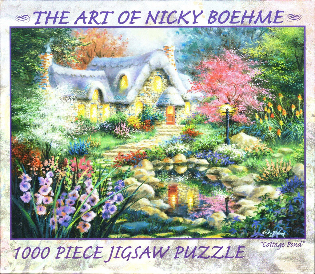 Cottage Pond 1000 Piece Puzzle