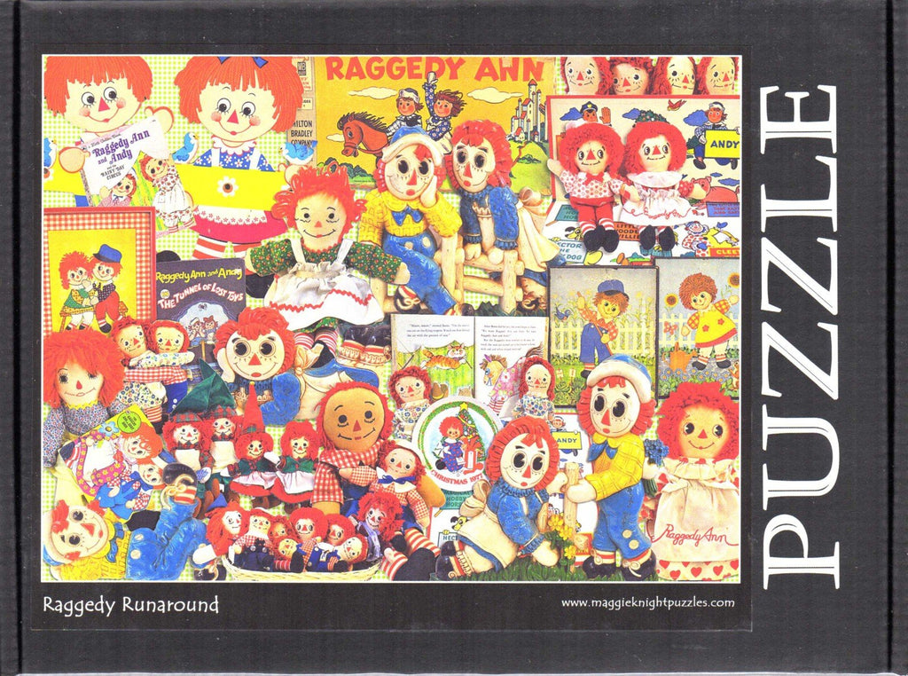 Raggedy Runaround By Maggie Knight 672 Piece Puzzle