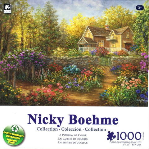 Pathway of Color 1000 Piece Puzzle