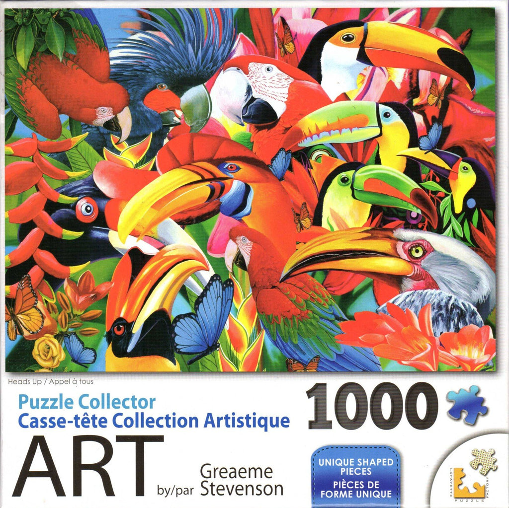 Puzzle Collector Art 1000 Piece Puzzle - Heads Up