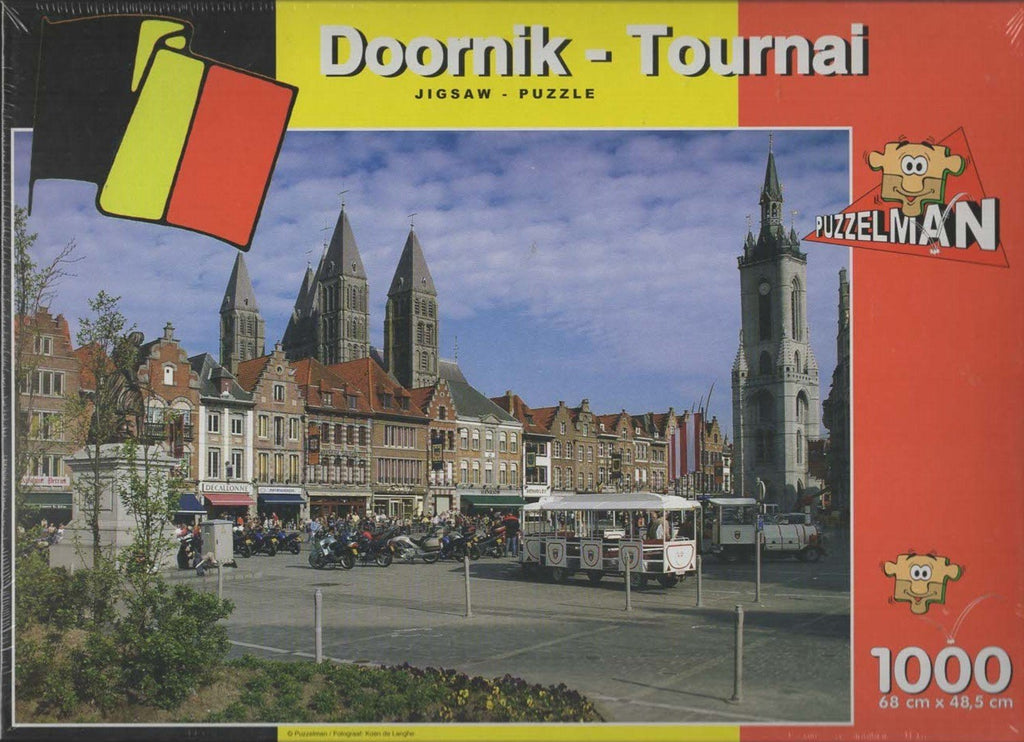 Puzzleman 1000 Piece Puzzle - Belgium: Tournai