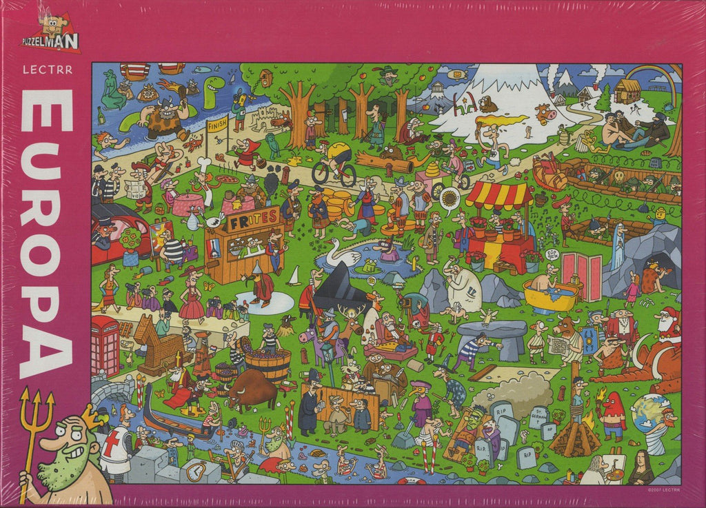 Puzzleman 1000 Piece Puzzle - To Each His Europe! By Lectrr