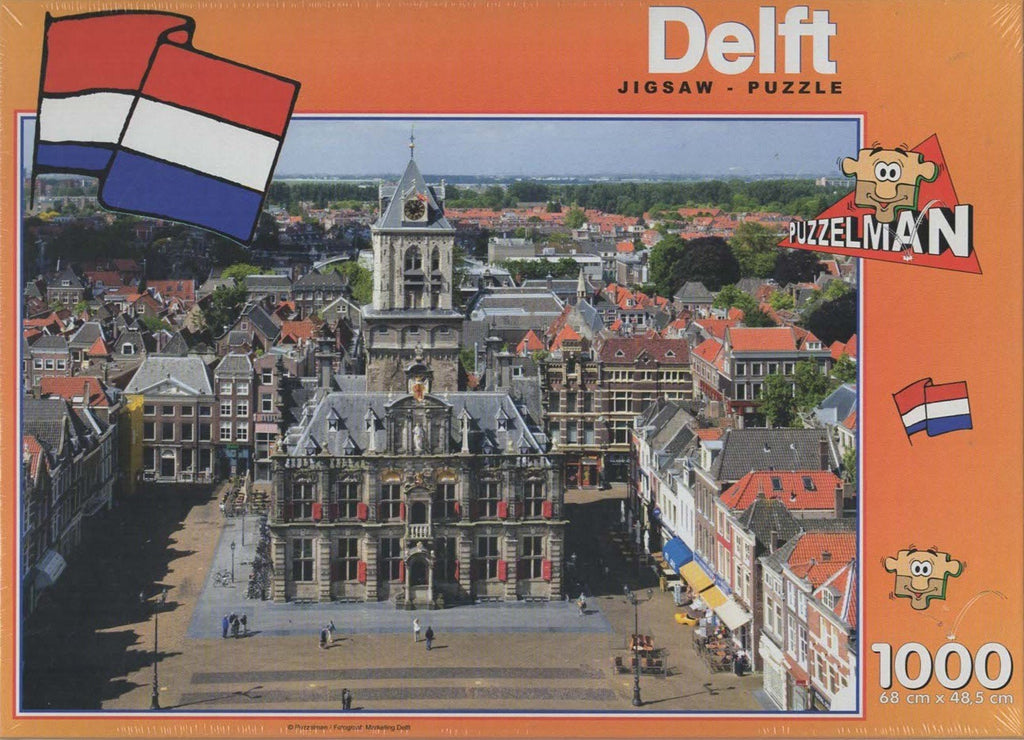 Puzzleman 1000 Piece Puzzle - City Hall Delft The Netherlands