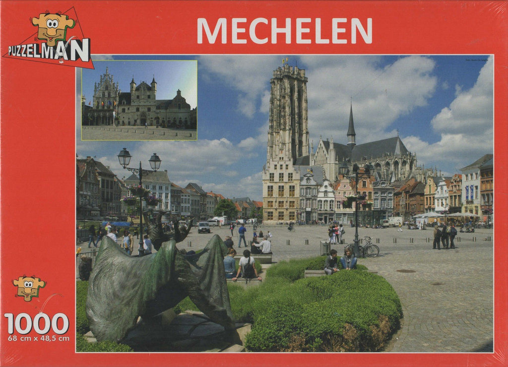 Puzzleman 1000 Piece Puzzle - Mechelen Belgium