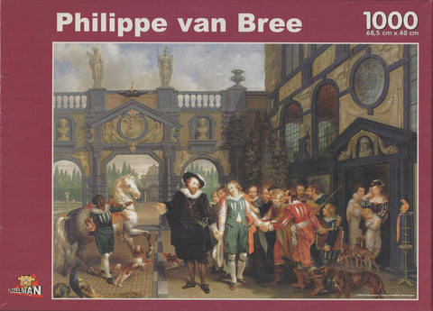 Puzzleman 1000 Piece Puzzle - A Farewell to Anthony van Dyck By Philippe van Bree
