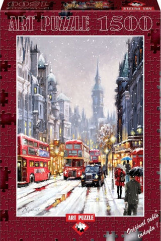Whitehall In Snow 1500 Piece Puzzle
