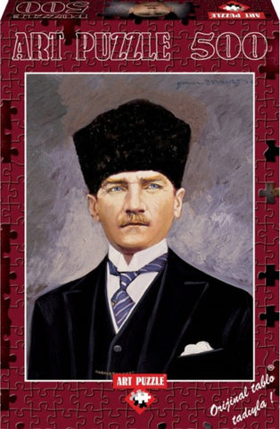 Ghazi Mustafa Kemal, President Of Turkish Republic (1923) 500 Piece Puzzle