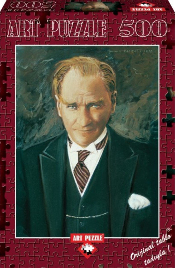 Portrait Of Ataturk 500 Piece Puzzle